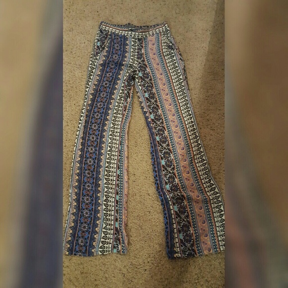 IN sz small tribal palazzo pants
