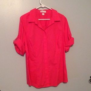 Pink Coldwater Creek shirt