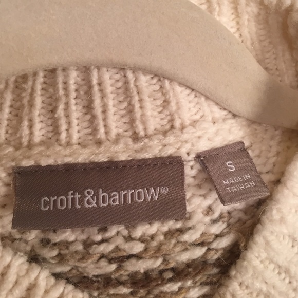 Croft and Barrow ski sweater - Picture 3 of 4
