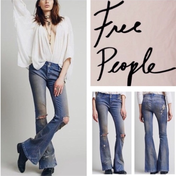 Free People Flare Pants