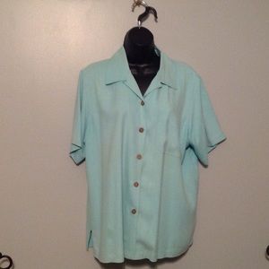 Coldwater creek silk shirt