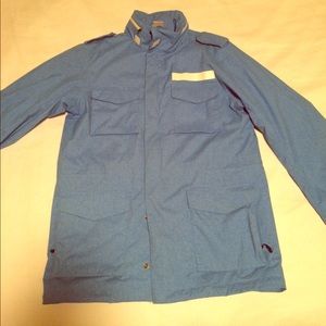 Blue Mens Nike Rain Jacket