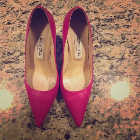 Jimmy shoo pink pumps