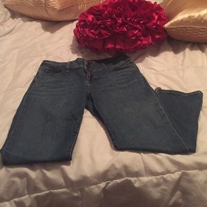 Talbots, 2 button crop jean😘