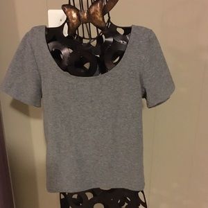 Grey crop top!