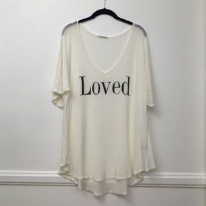 Wildfox swim knit cover up