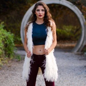 LAST ONE Faux Fur Vest