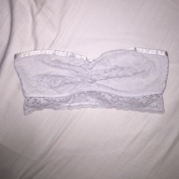 Lace bandeau white - Picture 1 of 2