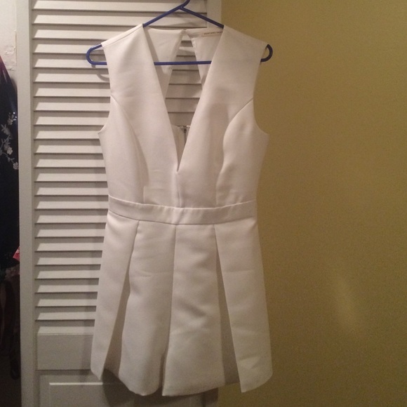 Mustard Seed White Romper