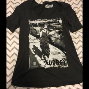 NWOT AUDREY HEPBURN GRAPHIC TEE