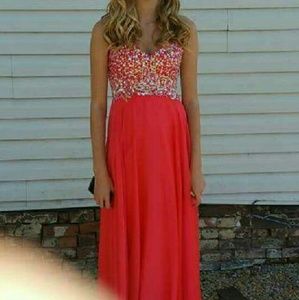 Like New used once Tiffany Designs Gown