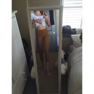 Mustard Capris Pants