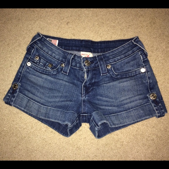 True Religion jean shorts