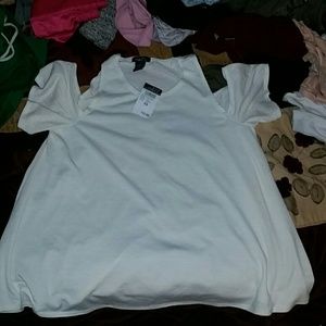 Cold shoulder shirt new
