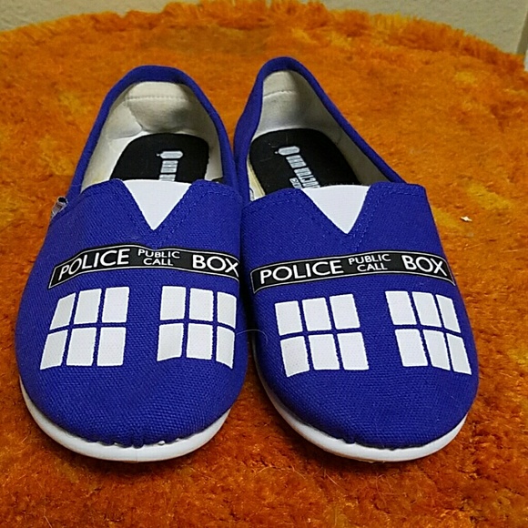 NWOT Tardis Slip ons