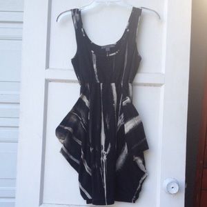 Soft fancy ikat pockets dress