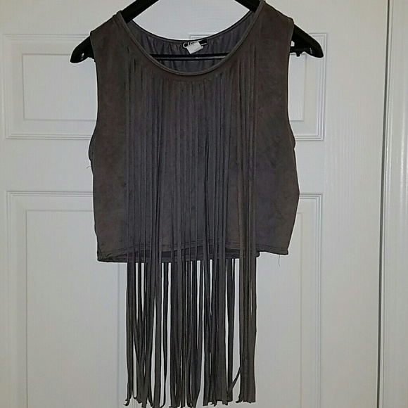 Fringed Crop Top