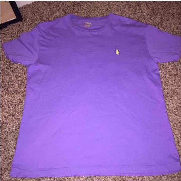 Polo Ralph Lauren Tops - PURPLE POLO TSHIRT