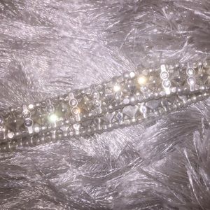 Silver Stella and dot bracelet