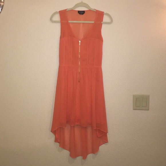 Beautiful Orange Bebe Dress