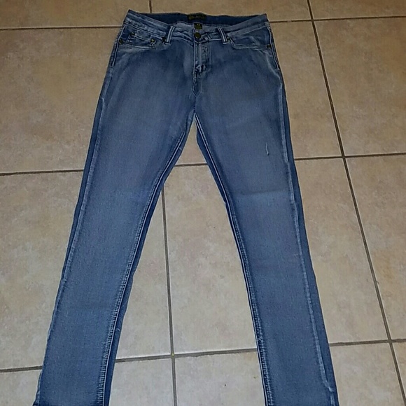 Light wash jeans