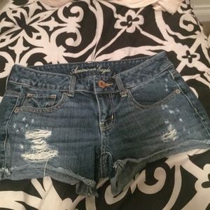 Slightly distressed American Eagle Shorts