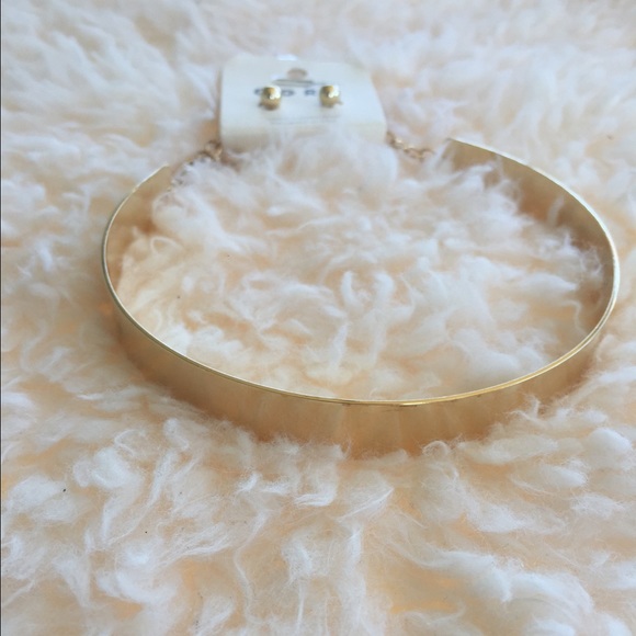 ALL GOLD BAND CHOKER✨ - Picture 2 of 4