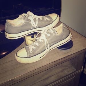 Gray All-Star sneakers