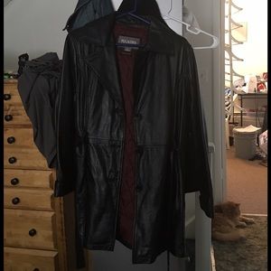 Woman's size L leather jacket