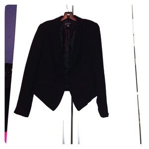 INC International concepts petite black jacket