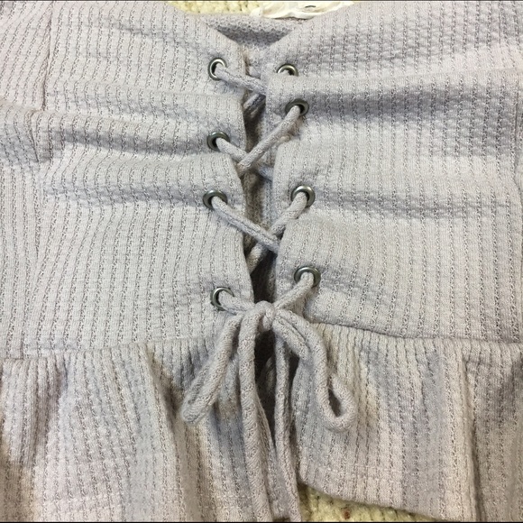 🅿️SOLD🅿️ LA Hearts tie crop tank - Picture 3 of 3