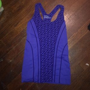 Blue Workout athleisure Zella Tank