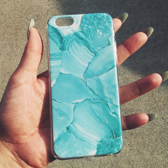 🌊Aqua Marble iPhone6/6s Case - Picture 3 of 4