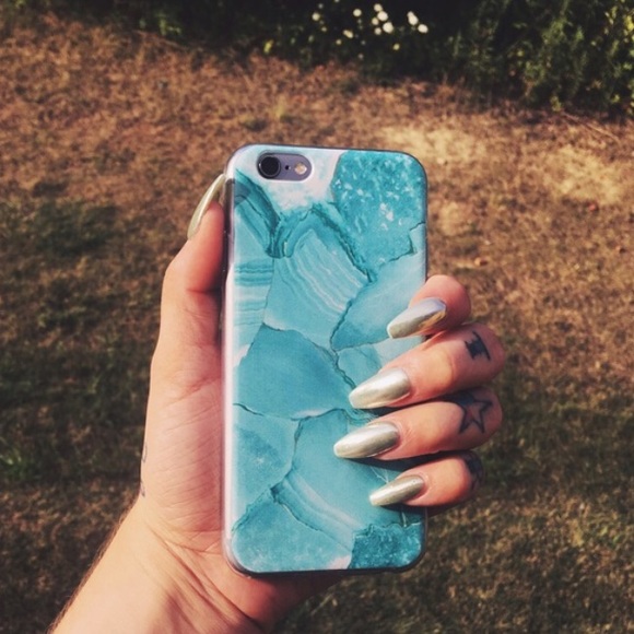 🌊Aqua Marble iPhone6/6s Case - Picture 2 of 4