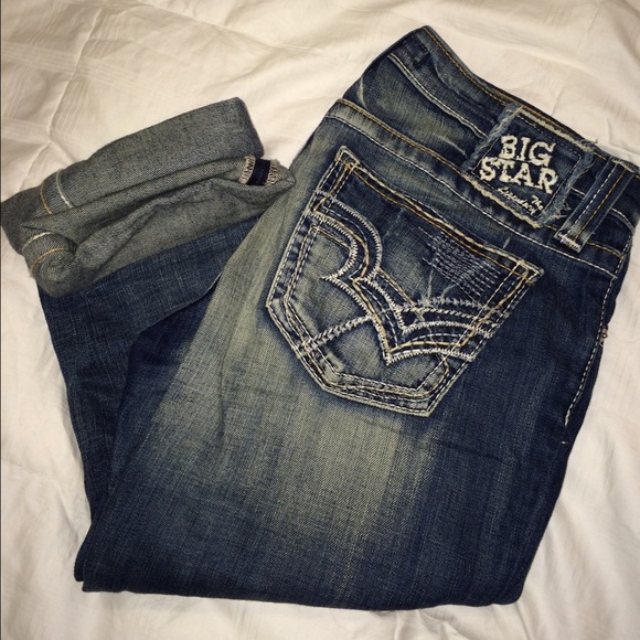 Big Star cropped jeans