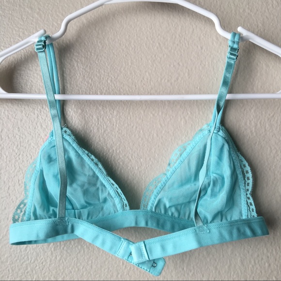 NWT Lace Triangle Bralette - Picture 5 of 7