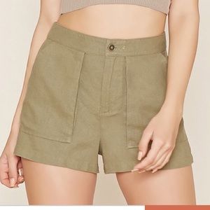 Forever 21- linen shorts