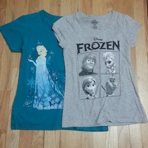 Two medium Disney 'Frozen' shirts!