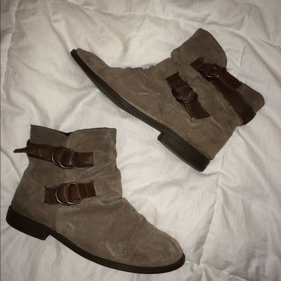 Sonoma suede ankle booties
