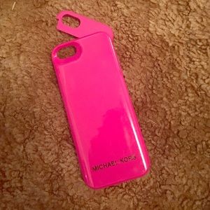 Michael Kors charging phone case
