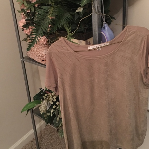 Max Studio Suede Tee