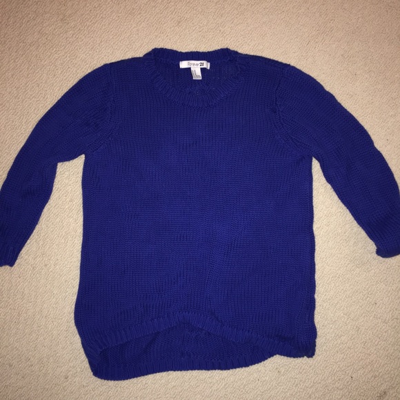 Blue sweater
