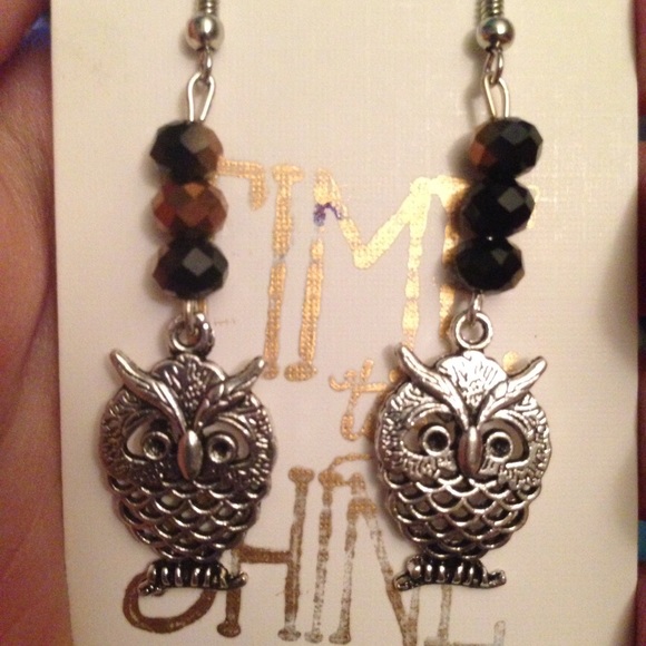 Handmade Owl Earrings