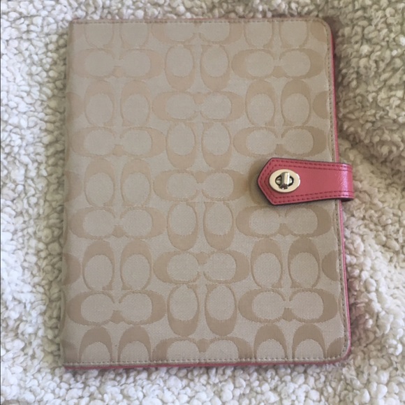 Coach iPad case
