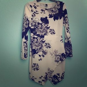 Windsor Black and White Floral Dress