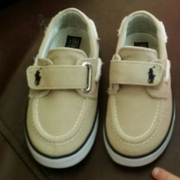 Toddler Ralph Lauren Polo shoes