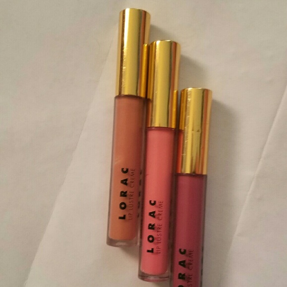 Lorac lip gloss set of 3 - New