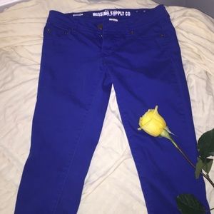 Mossimo Blue Skinny Pants