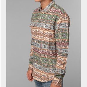UO Stapleford Mosaic Flannel / Mens S