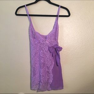 Lace Bow Babydoll (NWOT)
